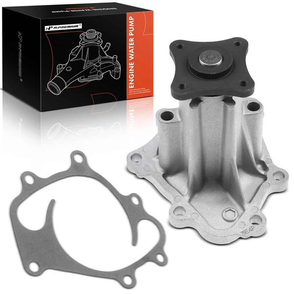 Engine Water Pump with Gasket for 2004-2015 2017-2019 Nissan Titan