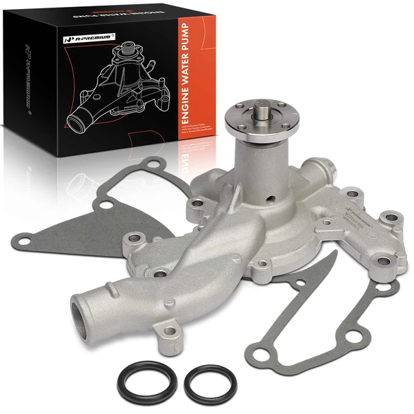 Water Pump with Gasket for Cadillac DeVille Eldorado Fleetwood Seville V8 4.1L