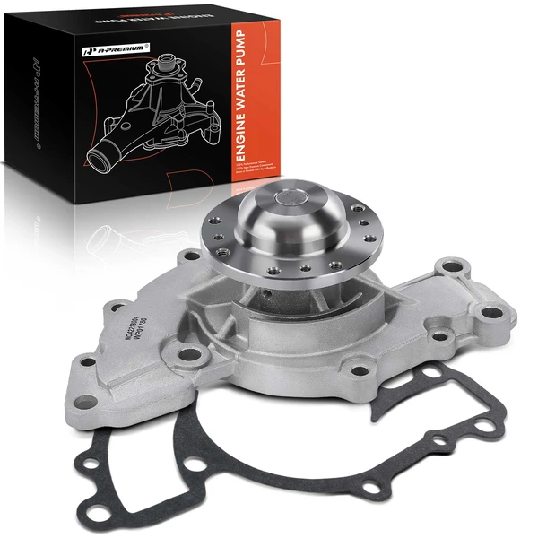 Engine Water Pump with Gasket for Chevrolet Camaro 95-02 Buick Allure Pontiac