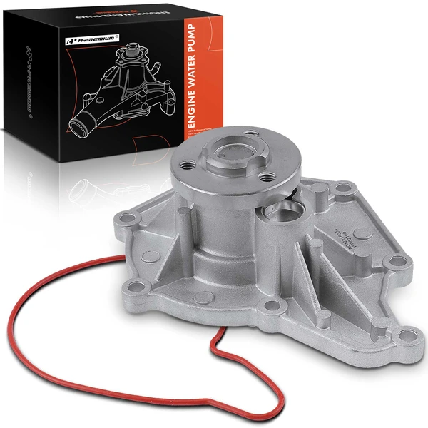 Engine Water Pump with Gasket for 2005-2009 Audi A4 Quattro