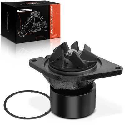 Engine Water Pump with Pulley & Gasket