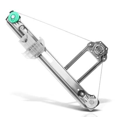 Rear Passenger Window Regulator without Motor