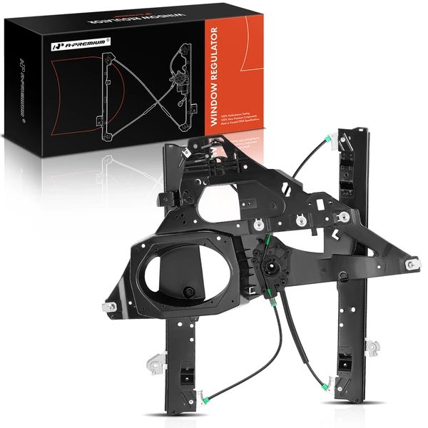 2003-2006 Lincoln Navigator 1-Pc Power Window Regulator Front Right Passenger Side Electric A-Premium APWR0221