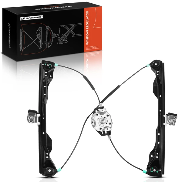 2001-2007 Ford Focus 1-Pc Manual Window Regulator Front Left Driver Side Manual A-Premium APWR1805