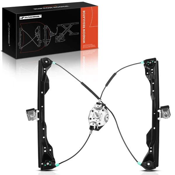 1-Pc Manual Window Regulator Front Right Passenger Side Manual A-Premium APWR1650