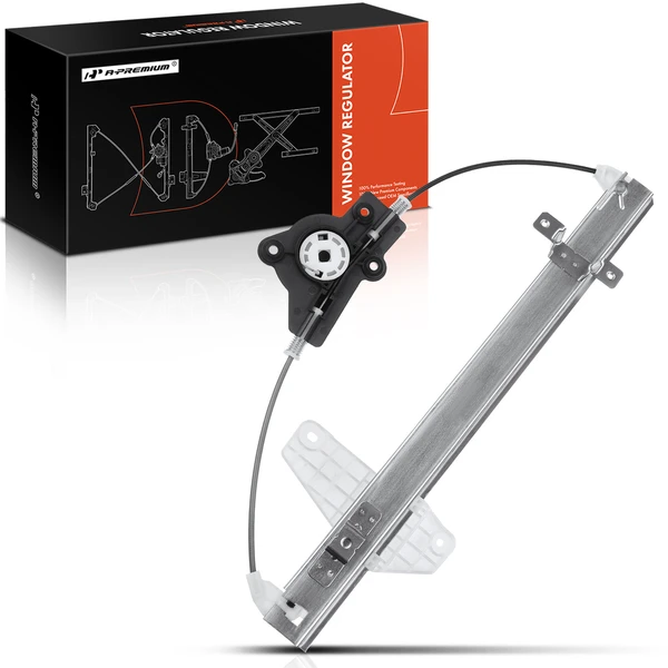 2004-2008 Nissan Maxima 1-Pc Power Window Regulator Rear Right Passenger Side Electric A-Premium APWR1895