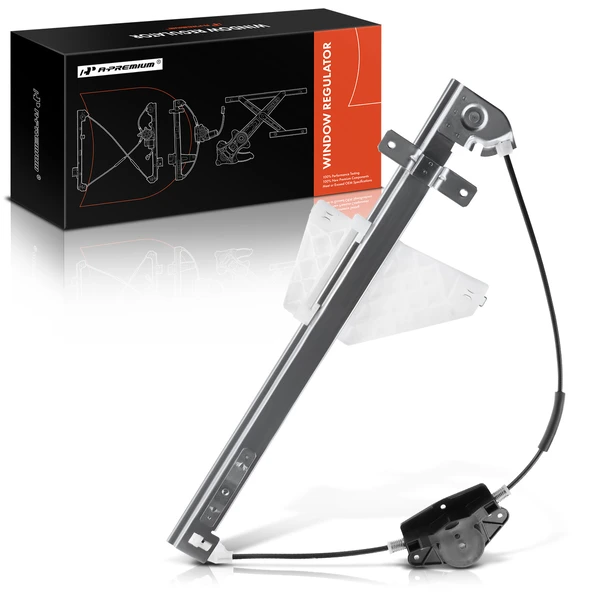 2001-2004 Jeep Grand Cherokee 1-Pc Power Window Regulator Rear Left Driver Side Electric A-Premium APWR0072