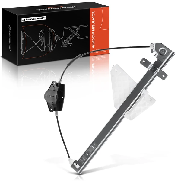 2001-2004 Jeep Grand Cherokee 1-Pc Power Window Regulator Rear Right Passenger Side Electric A-Premium APWR0075