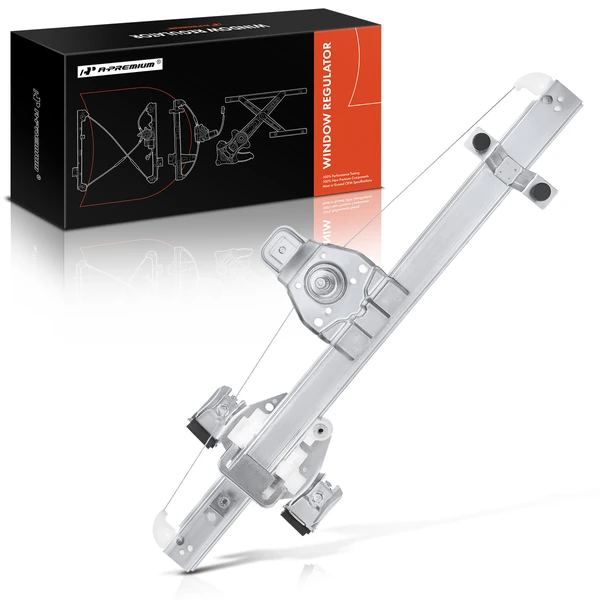 2007-2013 GMC Sierra 3500 HD 1-Pc Manual Window Regulator Rear Right Passenger Side Manual A-Premium APWR1807