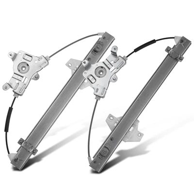 2 Pcs Rear Power Window Regulator without Motor