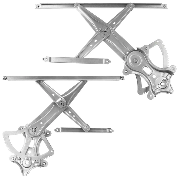 2 Pcs Front Power Window Regulator without Motor for Lexus ES300 ES330 RX330 RX350