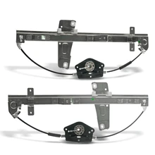2001-2004 Jeep Grand Cherokee 2pc Power Window Regulator Front Driver & Passenger Electric A-Premium APWR0083