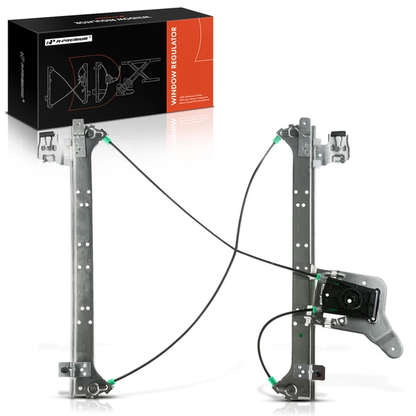 2001-2006 GMC Sierra 1500 1-Pc Power Window Regulator Rear Left Driver Side Electric A-Premium APWR0121