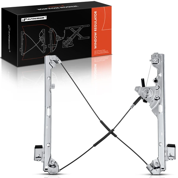 1999-2006 GMC Sierra 1500 1-Pc Manual Window Regulator Front Left Driver Side Manual A-Premium APWR1654