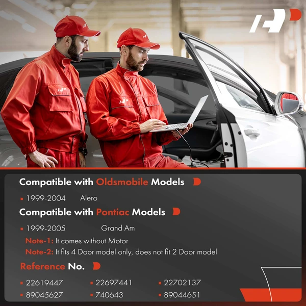 1-Pc Window Regulator Front Left Driver Side A-Premium APWR3750