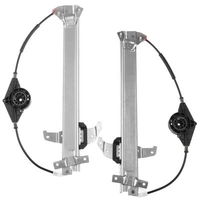 2 Pcs Front Power Window Regulator without Motor
