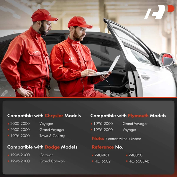 Front Passenger Manual Window Regulator for Chrysler Voyager Dodge Plymouth