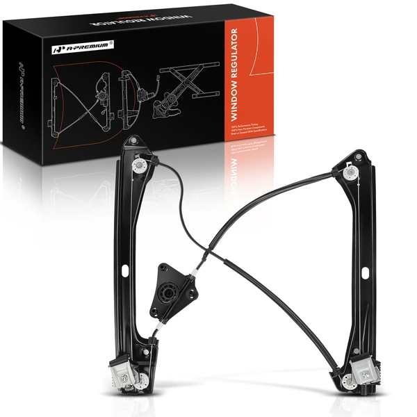 2011-2018 Volkswagen Jetta 1-Pc Power Window Regulator Front Left Driver Side Electric A-Premium APWR3080