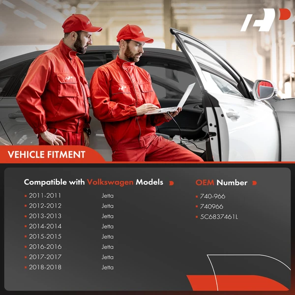 Front Driver Power Window Regulator for Volkswagen Jetta 2011-2018