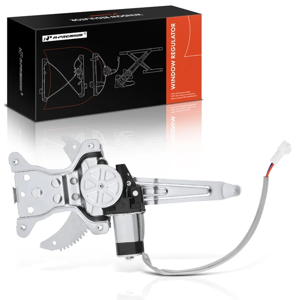 1996-2002 Toyota 4Runner 1-Pc Power Window Regulator and Motor Assembly Rear Right Passenger Side Electric with Motor A-Premium APWR2524