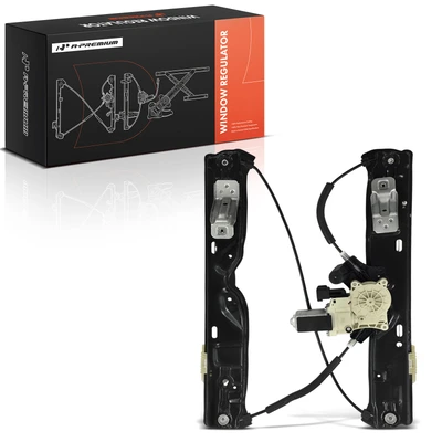 Rear Passenger Door Window Regulator with Motro