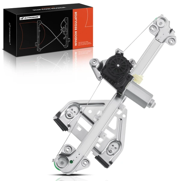 2003-2007 Cadillac CTS 1-Pc Power Window Regulator and Motor Assembly Rear Left Driver Side Electric with Motor A-Premium APWR0362