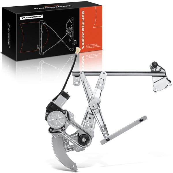 2003-2008 Subaru Forester 1-Pc Power Window Regulator and Motor Assembly Front Left Driver Side Electric with Motor A-Premium APWR0326