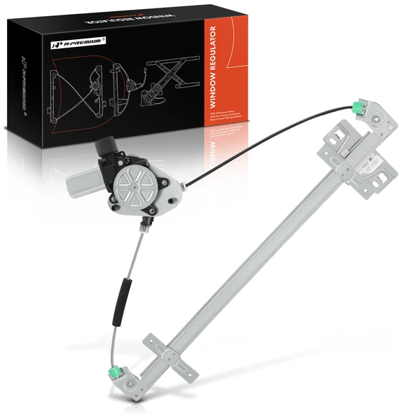 2005-2010 Honda Odyssey 1-Pc Power Window Regulator and Motor Assembly Front Left Driver Side Electric with Motor A-Premium APWR0596