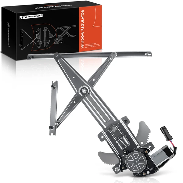 2004-2012 GMC Canyon 1-Pc Power Window Regulator and Motor Assembly Front Left Driver Side Electric with Motor A-Premium APWR0089