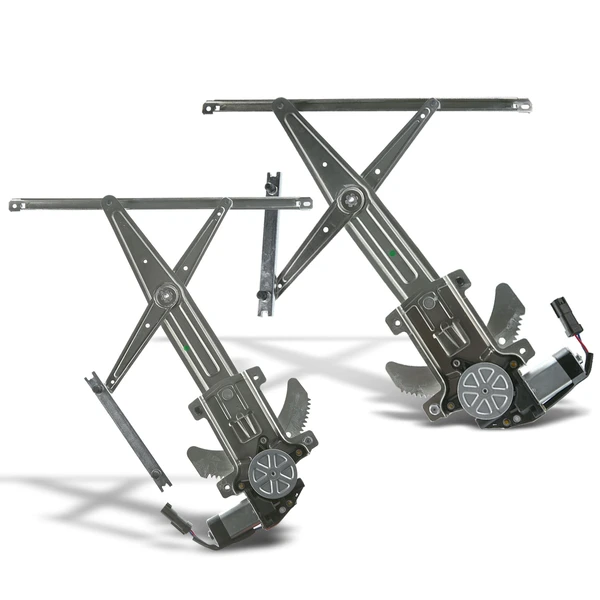 2004-2012 Chevrolet Colorado 2-Pc Window Regulator and Motor Kit Front Driver & Passenger Electric with Motor A-Premium APWR0132