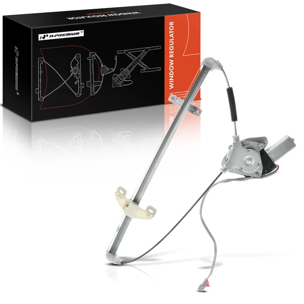 2002-2006 Honda CR-V 1-Pc Power Window Regulator and Motor Assembly Rear Right Passenger Side Electric with Motor A-Premium APWR0583