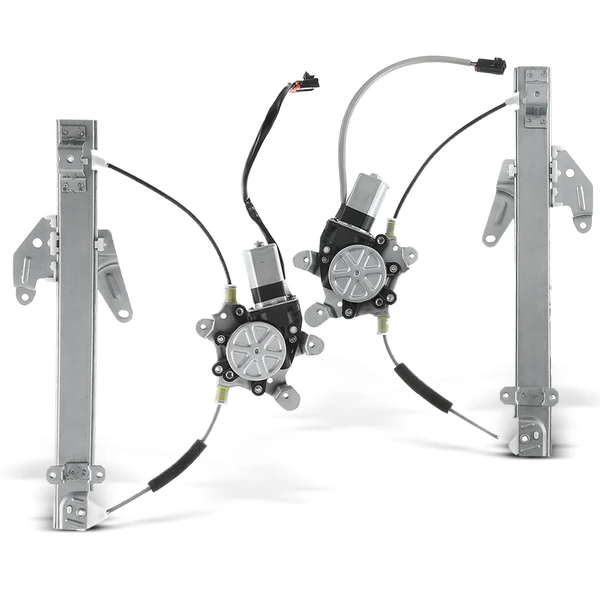2 Pcs Rear Power Window Regulator with Motor for Nissan Altima 1994-1997