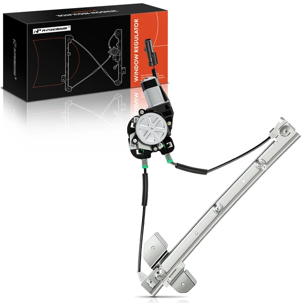 1998 Dodge B1500 1-Pc Power Window Regulator and Motor Assembly Front Left Driver Side Electric with Motor A-Premium APWR0324