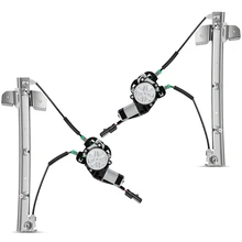 1999-2003 Dodge Ram 3500 Van 2pc Window Regulator and Motor Kit Front Driver & Passenger Electric with Motor A-Premium APWR0422