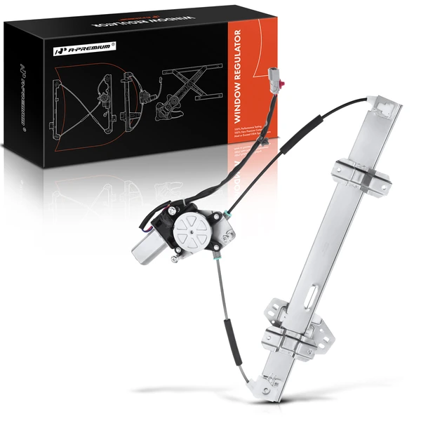 1998-2001 Acura RL 1-Pc Power Window Regulator and Motor Assembly Front Left Driver Side Electric with Motor A-Premium APWR1944