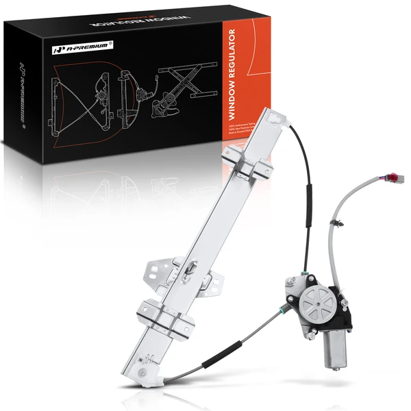 1998-2001 Acura RL 1-Pc Power Window Regulator and Motor Assembly Front Right Passenger Side Electric with Motor A-Premium APWR1945