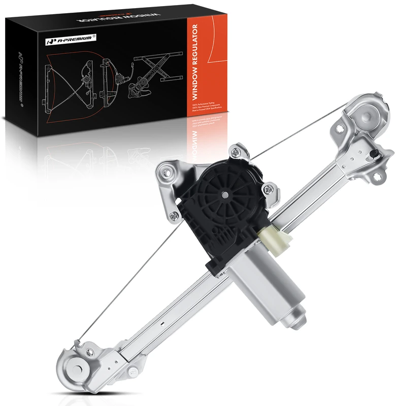 1997-1999 Oldsmobile Cutlass 1-Pc Power Window Regulator and Motor Assembly Rear Left Driver Side Electric with Motor A-Premium APWR0237