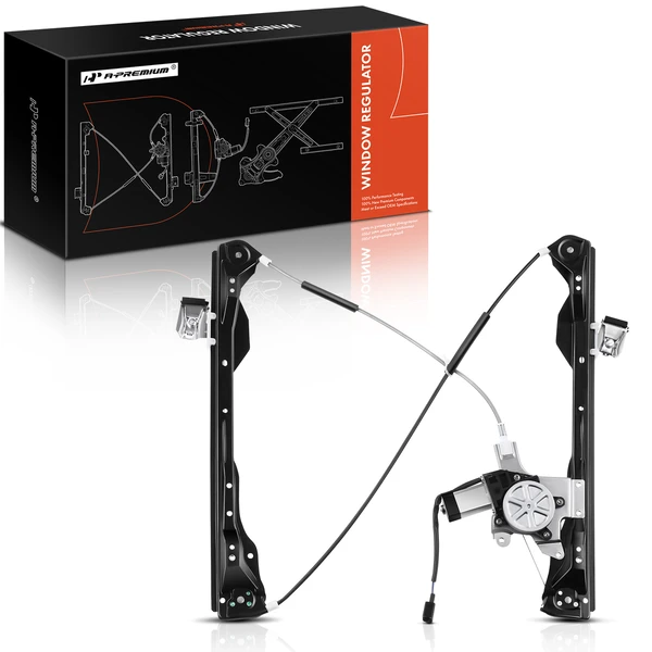 2000-2007 Ford Focus 1-Pc Power Window Regulator and Motor Assembly Front Left Driver Side Electric with Motor A-Premium APWR1670