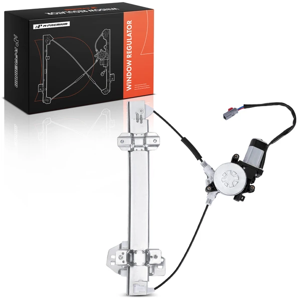 1998-2004 Acura RL 1-Pc Power Window Regulator and Motor Assembly Rear Left Driver Side Electric with Motor A-Premium WR0141