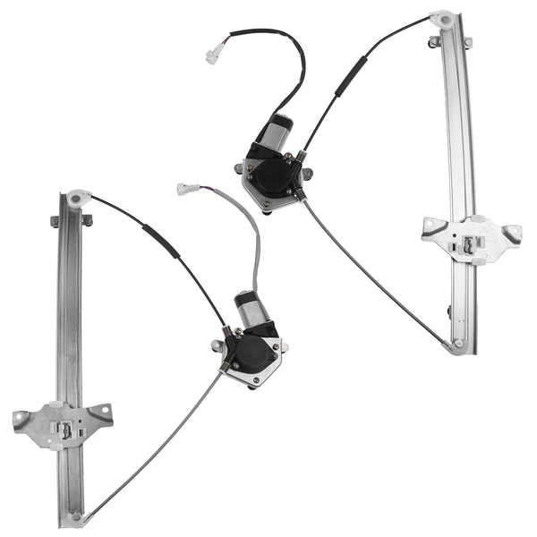 2 Pcs Front Power Window Regulator with Motor for Toyota RAV4 1998-2000 2 Door