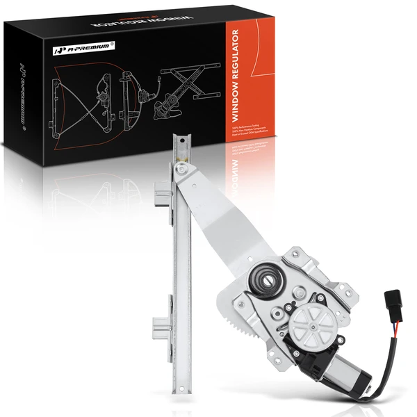 Rear Driver Power Window Motor & Regulator Assembly for Saturn SL SL1 SL2 SW1 SW2 Base