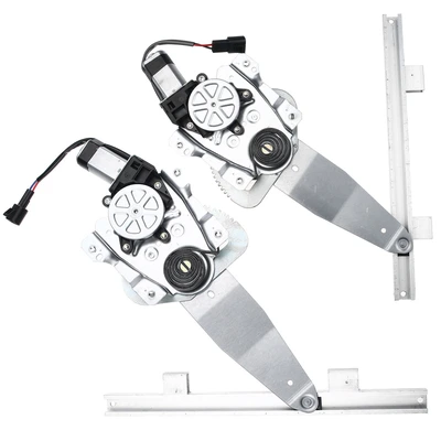 2 Pcs Rear Power Window Regulator with Motor