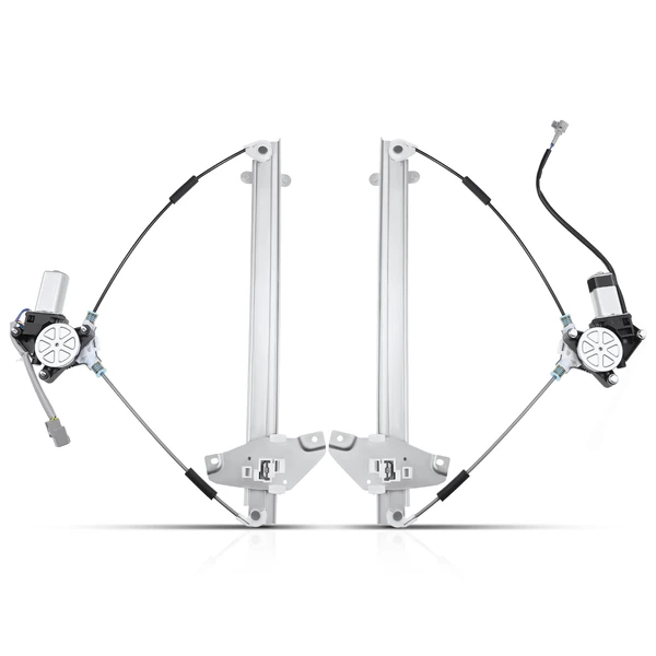 2 Pcs Front Power Window Regulator with Motor for Toyota RAV4 96-00 4Door