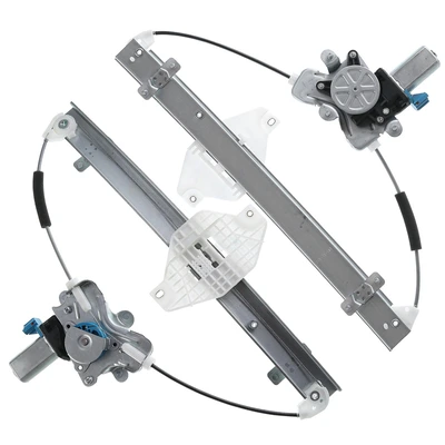 2 Pcs Rear Power Window Regulator with Motor