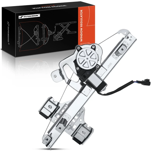 2006-2010 Hummer H3 1-Pc Power Window Regulator and Motor Assembly Rear Left Driver Side Electric with Motor A-Premium APWR2325