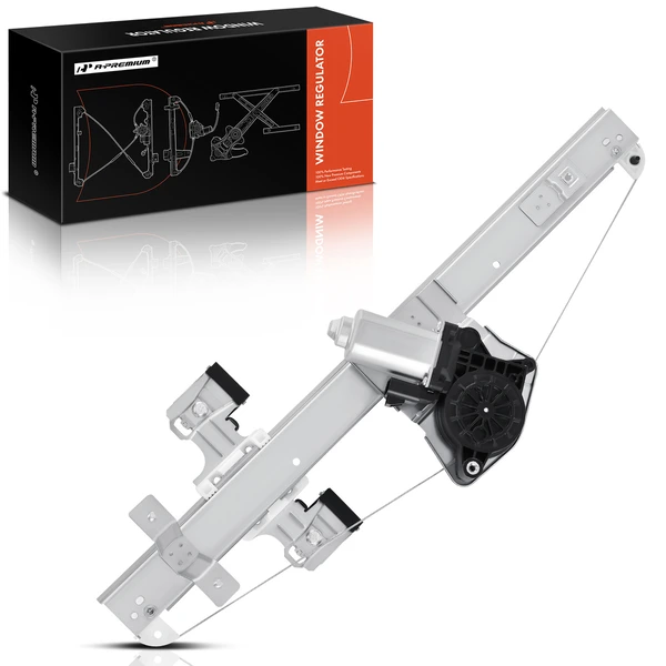 Rear Passenger Power Window Motor & Regulator Assembly for Chevy Silverado GMC Sierra