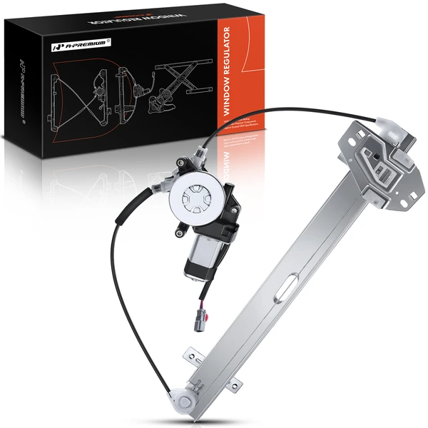 Front Passenger Power Window Motor & Regulator Assembly for Honda Civic 2001-2005