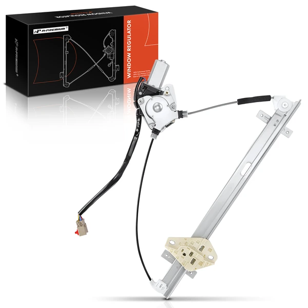 2002-2006 Honda CR-V 1-Pc Power Window Regulator and Motor Assembly Front Left Driver Side Electric with Motor A-Premium APWR0580