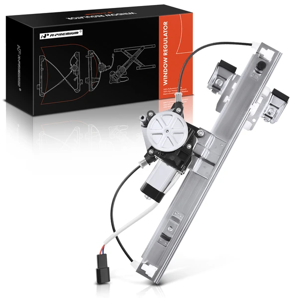 2006-2011 Chevrolet HHR 1-Pc Power Window Regulator and Motor Assembly Rear Right Passenger Side Electric with Motor A-Premium APWR1677