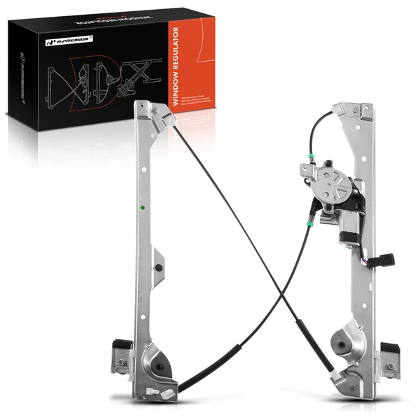 2007-2014 Cadillac Escalade ESV 1-Pc Power Window Regulator and Motor Assembly Rear Left Driver Side Electric with Motor A-Premium APWR0318